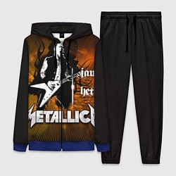 Женский 3D-костюм Metallica: James Hetfield, цвет: 3D-синий