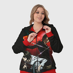 Женский 3D-костюм Тетрадь смерти, цвет: 3D-красный — фото 2