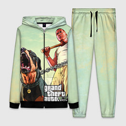 Женский 3D-костюм GTA 5: Franklin Clinton, цвет: 3D-черный