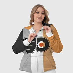 Женский 3D-костюм Philadelphia Flyers, цвет: 3D-белый — фото 2