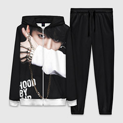 Женский 3D-костюм BTS: Hood by air, цвет: 3D-белый