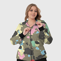 Женский 3D-костюм Камуфляж: микс цветов, цвет: 3D-черный — фото 2