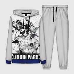 Женский 3D-костюм Linkin Park, цвет: 3D-синий