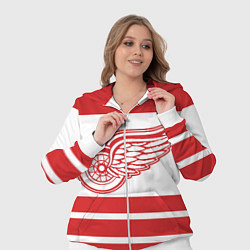 Женский 3D-костюм Detroit Red Wings, цвет: 3D-белый — фото 2