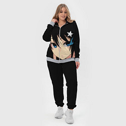 Женский 3D-костюм Black Rock Shooter - глаза Мато Курои, цвет: 3D-меланж — фото 2