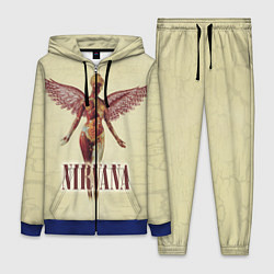 Женский 3D-костюм Nirvana Angel, цвет: 3D-синий