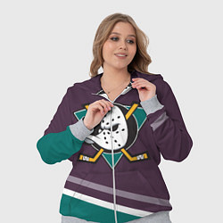 Женский 3D-костюм Anaheim Ducks Selanne, цвет: 3D-меланж — фото 2