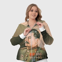 Женский 3D-костюм Иосиф Сталин, цвет: 3D-белый — фото 2