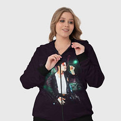 Женский 3D-костюм Michael Jackson, цвет: 3D-черный — фото 2