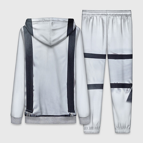 Женский костюм Рубашка с подтяжками / 3D-Меланж – фото 2