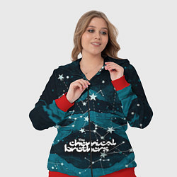 Женский 3D-костюм Chemical Brothers: Space, цвет: 3D-красный — фото 2