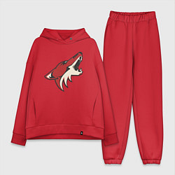 Женский костюм оверсайз Phoenix Coyotes, цвет: красный