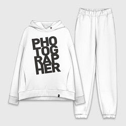 Женский костюм оверсайз Фотограф