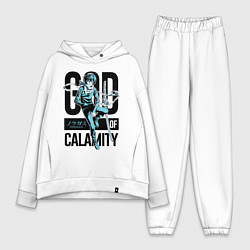 Женский костюм оверсайз God of Calamity, цвет: белый