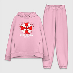 Женский костюм оверсайз UMBRELLA CORP, цвет: светло-розовый