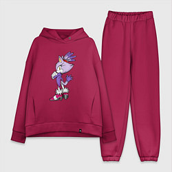 Женский костюм оверсайз SONIC Кошка Блейз, цвет: маджента