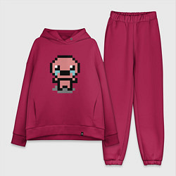 Женский костюм оверсайз Pixel isaac, цвет: маджента