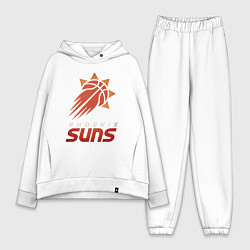 Женский костюм оверсайз Suns Basketball, цвет: белый