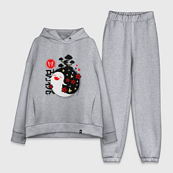 Женский костюм оверсайз ГЕНШИН ИМПАКТ ДУХИ, цвет: меланж