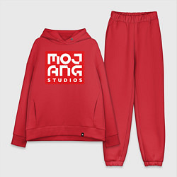 Женский костюм оверсайз Mojang Studios, цвет: красный