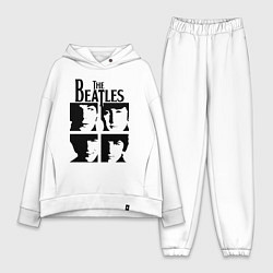 Женский костюм оверсайз The Beatles - legendary group!, цвет: белый