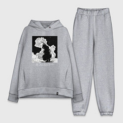 Женский костюм оверсайз Неферпиту, цвет: меланж