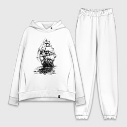 Женский костюм оверсайз Pacific ocean Frigate