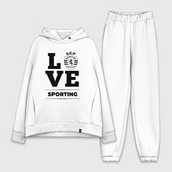 Женский костюм оверсайз Sporting Love Классика