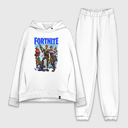 Женский костюм оверсайз FORTNITE ПЕРСОНАЖИ ИГРЫ, цвет: белый