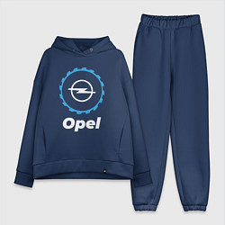 Женский костюм оверсайз Opel в стиле Top Gear, цвет: тёмно-синий