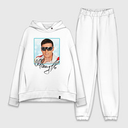 Женский костюм оверсайз Юрий Шатунов автограф