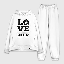 Женский костюм оверсайз Jeep Love Classic