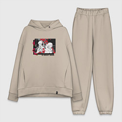 Женский костюм оверсайз Allen Walker and Yuu Kanda - D Gray man