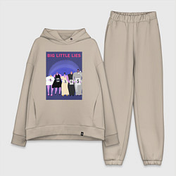 Женский костюм оверсайз Подозреваемые - Большая маленькая ложь