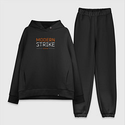 Женский костюм оверсайз Логотип Modern Strike Online