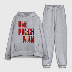 Женский костюм оверсайз Ванпанчмен Сайтама