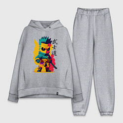 Женский костюм оверсайз Bart Simpson - samurai - bushido