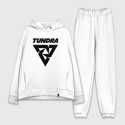 Женский костюм оверсайз Tundra esports logo