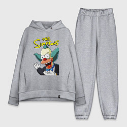 Женский костюм оверсайз Krusty the clown