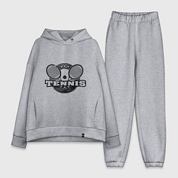 Женский костюм оверсайз Tennis, цвет: меланж