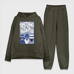 Женский костюм оверсайз Cypress hill - blunted, цвет: хаки