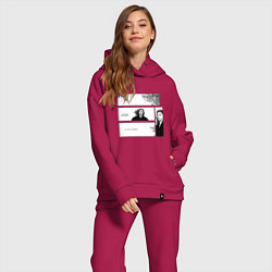 Женский костюм оверсайз Миямото Мусаси бродяга, цвет: маджента — фото 2