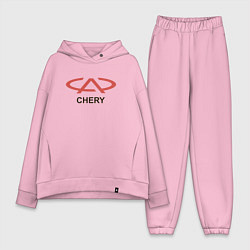 Женский костюм оверсайз Chery Logo