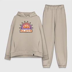 Женский костюм оверсайз Phoenix Suns, цвет: миндальный