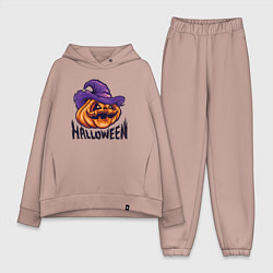 Женский костюм оверсайз Праздник Halloween, цвет: пыльно-розовый