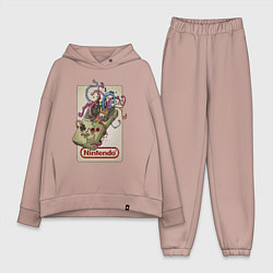 Женский костюм оверсайз Game boy tentacles