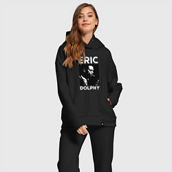 Женский костюм оверсайз Tribute to Eric Dolphy, цвет: черный — фото 2