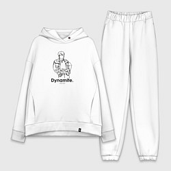 Женский костюм оверсайз BTS Dynamite Park Ji-min, цвет: белый