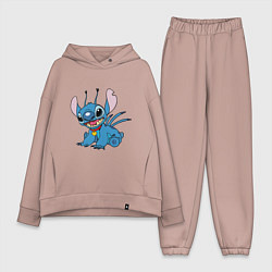 Женский костюм оверсайз Alien Stitch