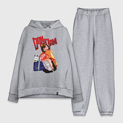 Женский костюм оверсайз Момо Аясэ: Турбо Бабка, цвет: меланж